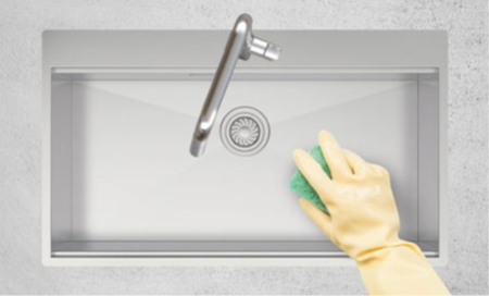 STAINLESS STEEL SINKS CARE AND CLEANING INSTRUCTIONS